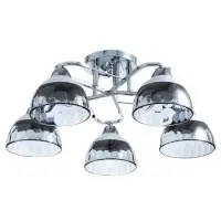 Светильник потолочный BayerLux &laquo;Аквила&raquo;, 5&times;Е27, 40 Вт, хром, 45&times;15&times;22 см