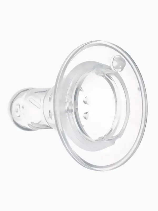 Бутылочка для кормления M&B, классическое горло, от 3 мес., 250 мл., приталенная, белый