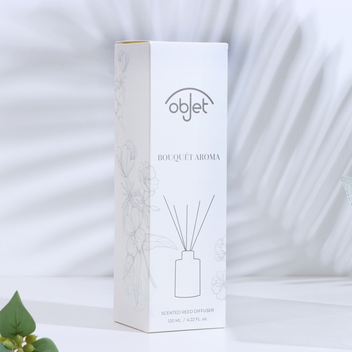 Диффузор ароматический Диффузор ароматический "Dried flowers", 120 мл, вестин белый чай