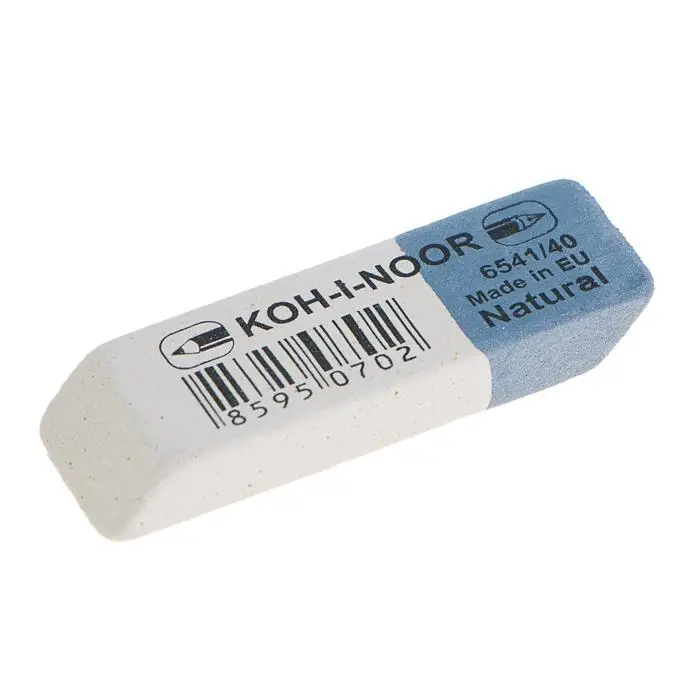 Ластик Koh-I-Noor каучук Sanpearl 6541/40, бело-синий Ластик Koh-I-Noor каучук Sanpearl 6541/40, бело-синий