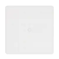 Стол квадратный &laquo;Атлант&raquo;, 80&times;80&times;76.5 см, пластиковый, белый