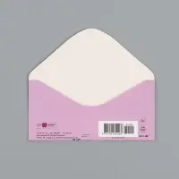 Конверт для денег &laquo;Счастья&raquo;, сиреневый, 16,5 х 8 см