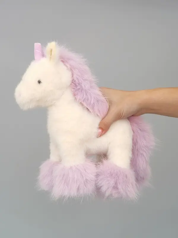 Мягкая игрушка "Пушистик единорог", 28 см