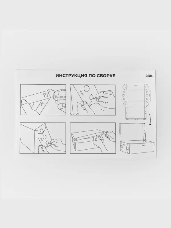 Коробка для хранения сапог с крышкой Uni size, 30&times;52&times;12 см, 2 шт.