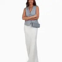 Сумка-клатч женская вечерняя на магните, на цепочке, блестящая, серебристая