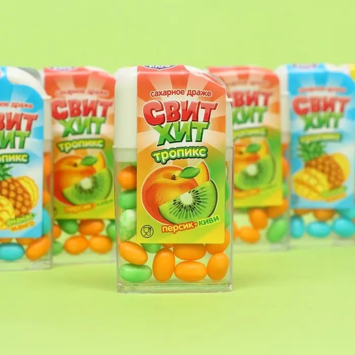 Сахарное драже Сахарное драже "Свит хит" тропикс ассорти, 12 г