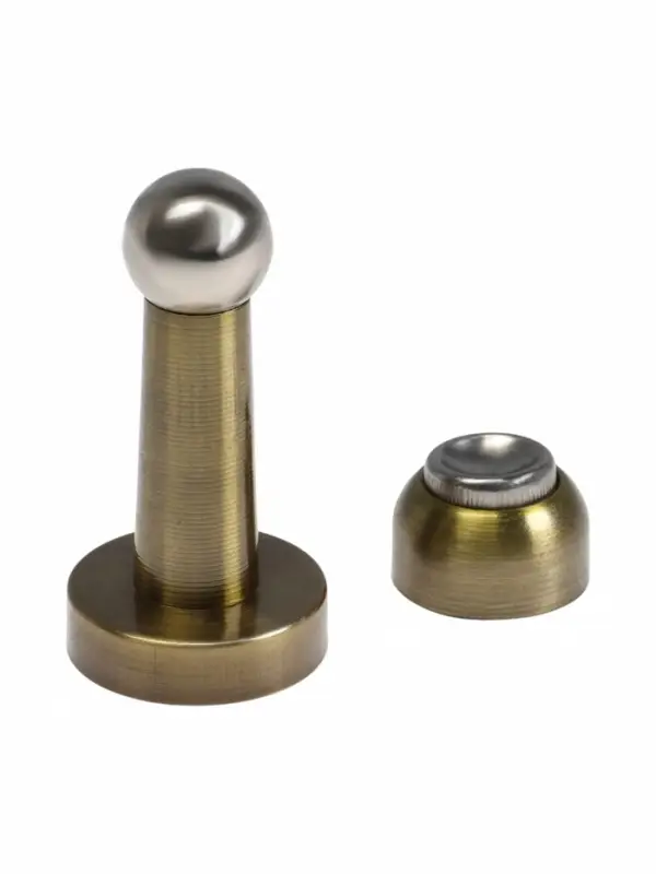 Упор дверной LOCKLAND, магнитный, цвет бронза