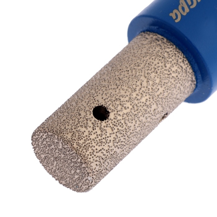 Фреза алмазная цилиндрическая ТУНДРА, по камню, кафелю и керамограниту, 20 х 40 мм, М14 Фреза алмазная цилиндрическая ТУНДРА, по камню, кафелю и керамограниту, 20 х 40 мм, М14