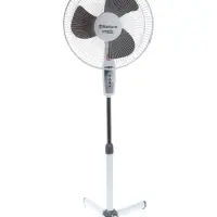 Вентилятор напольный Sakura SA-16G, осевой, 40 Вт, 40 см, 3 режима, таймер, с пультом, бело-серый