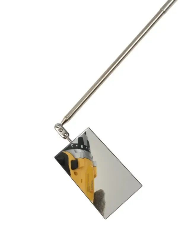 Зеркало телескопическое прямоугольное ТУНДРА, размер 50&times;90 мм, 310 - 480 мм