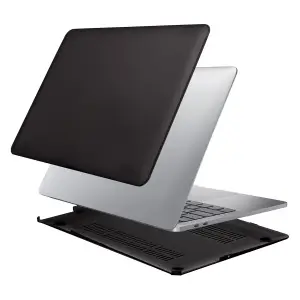 Чехол для MacBook Air 13 матовый черный (A1466/A1369)