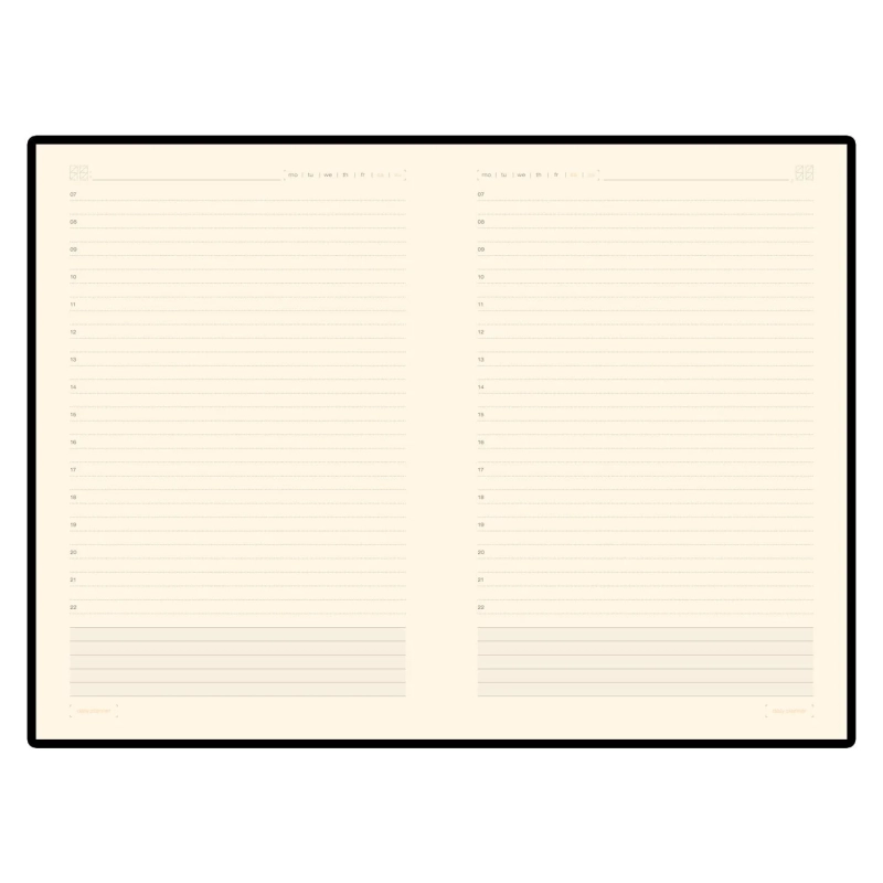 Ежедневник недатированный А5 Primavera, оранжевый 3-536/03