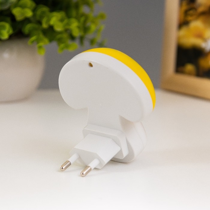 Ночник Ночник "Грибок малый" LED от сети 220В МИКС 7,5х7,5х7 см RISALUX