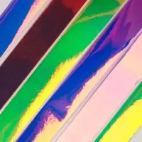 Лента упаковочная для декора и подарков, неон, МИКС, 1.2 см &times; 5 м&plusmn;5%