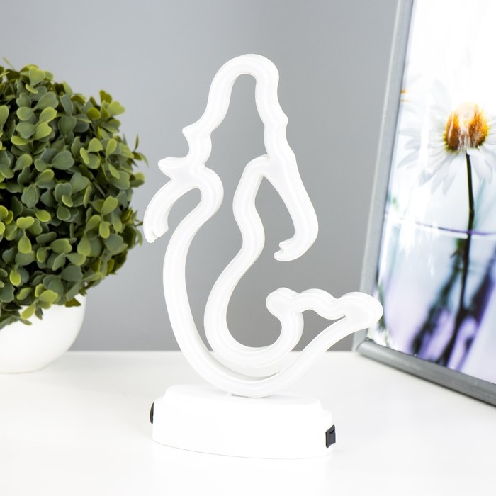 Ночник  Ночник "Русалка" LED USB 13х5.4х24 см RISALUX