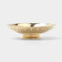 Блюдо сервировочное &laquo;Жар-Птица&raquo;, 19.5&times;19.5&times;5.5 см, латунь с перламутром