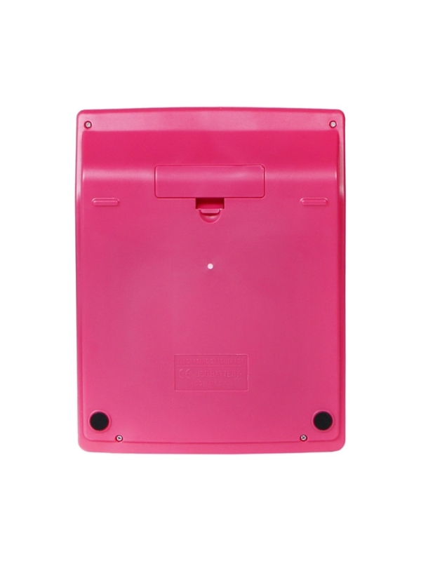 Калькулятор настольный 12-разрядный КК-1200C, белый/бордовый Калькулятор настольный 12-разрядный КК-1200C, белый/бордовый