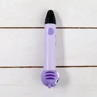 3D ручка Тигрёнок, работа с пластиком PLA, USB кабель питания, фиолетовая