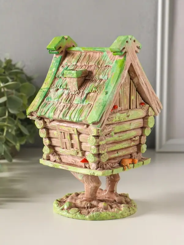 Шкатулка "Избушка на курьих ножках"  18х10х10 см