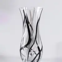 Ваза &laquo;Персей&raquo;, линии, h=26 см, стекло