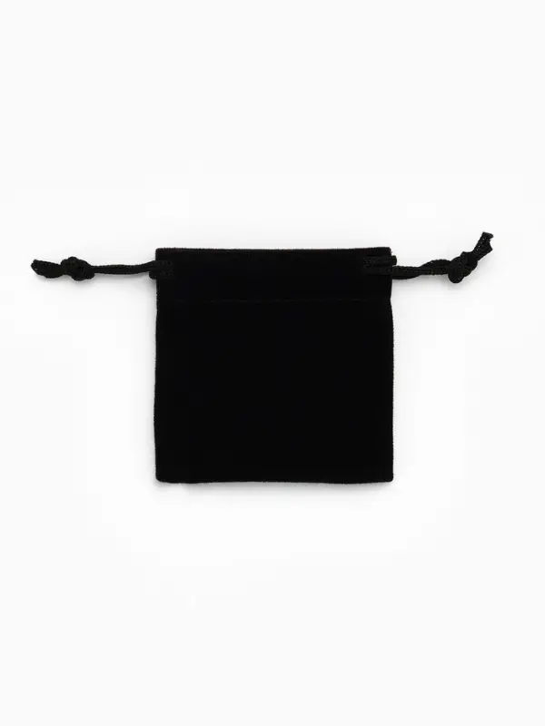 Набор мешочков подарочных 50шт. бархатный, 5,5*5,5, цвет чёрный (9911271)