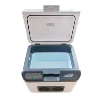 Холодильник автомобильный AVS CC-27WBC(программное цифровое управление, USB-порт)  27л 12V/24V/220V