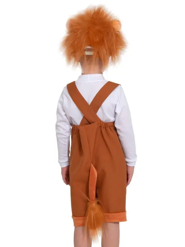 Карнавальный костюм «Львёнок» ткань-плюш, полукомбинезон, шапочка, 3-6 лет, рост 98-116 см Карнавальный костюм «Львёнок» ткань-плюш, полукомбинезон, шапочка, 3-6 лет, рост 98-116 см