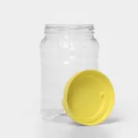 Банка для хранения сыпучих продуктов Альтернатива, 2 л, пластик, МИКС