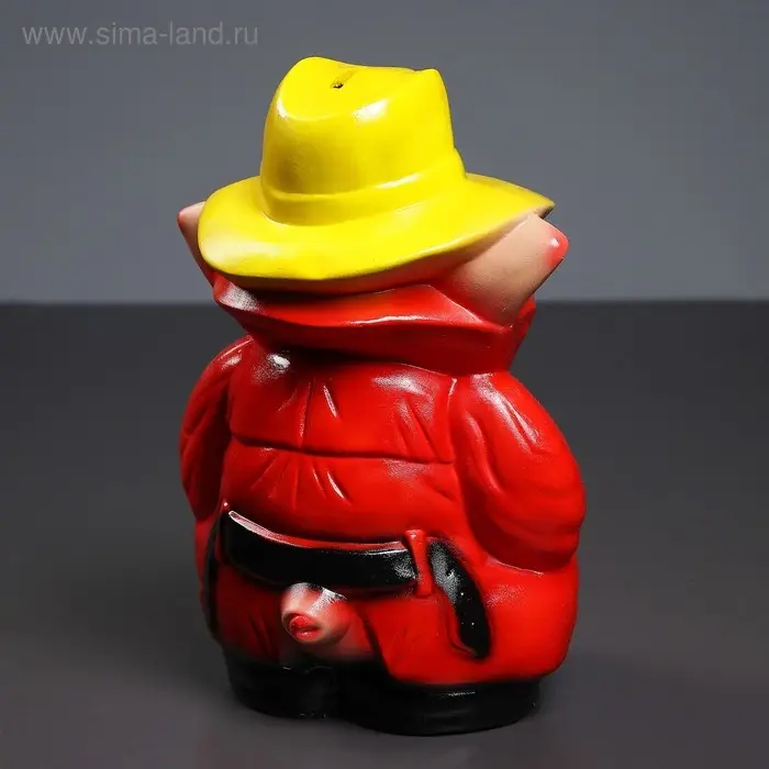 Копилка Копилка "Поросенок детектив" 27х18х16см гипс