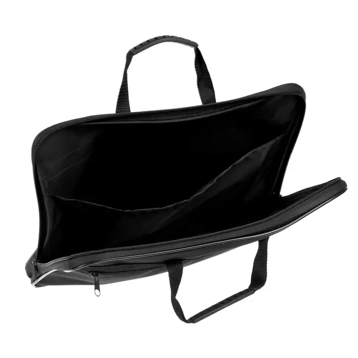 Папка с ручками текстильная А4, Calligrata &laquo;Офис&raquo;, для бумаг, для офиса, 365&times;290&times;30 мм, 1Ш41, черная