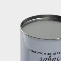 Банка для сахара «Дом и поле», 12×7,5×7,5 см, цвет белый