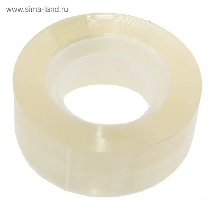 Набор из 8 штук, клейкая лента, 19 мм &times; 33 м, прозрачная