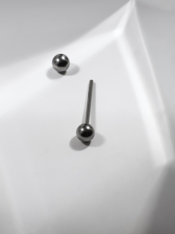 Пирсинг в язык из титана «Штанга», L=1,9, d=0,25см, цвет серебро Пирсинг в язык из титана «Штанга», L=1,9, d=0,25см, цвет серебро