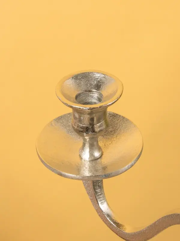 Подсвечник канделябр на 5 свечей  Подсвечник канделябр на 5 свечей "Роскошь" алюминий 46х46х69,5 см