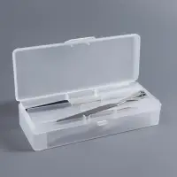 Органайзер для хранения, с вложением, 19&times;7.5 см, прозрачный