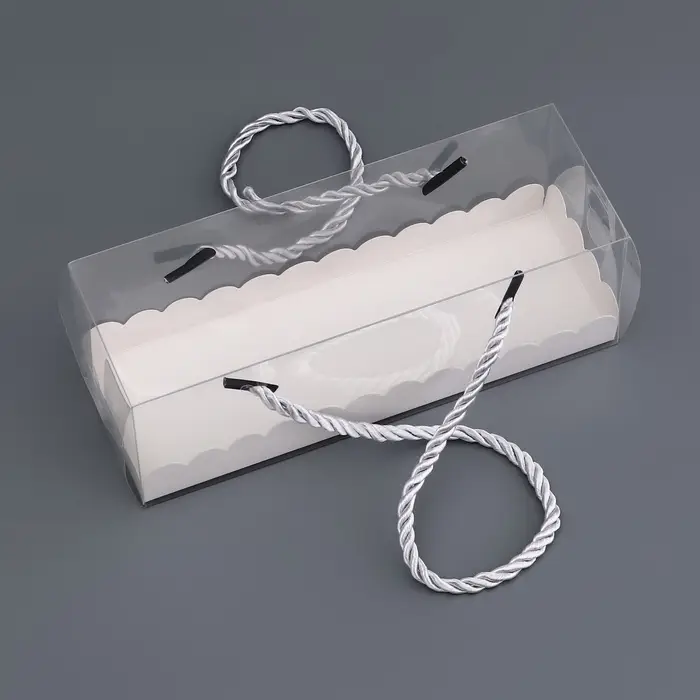 Коробка под рулет, белая 18.5&times;6.5&times;6.5 см