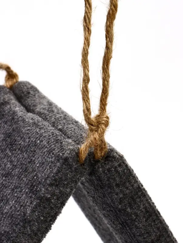 Когтеточка &laquo;Оптимат&raquo;, 44&times;20&times;44 см, ковролиновая, трехсекционная, серая