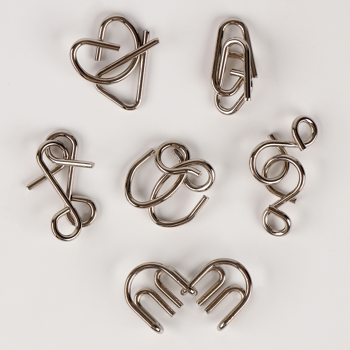 Новый год! Головоломка металлическая «Адвент-календарь», Новогодний змей Новый год! Головоломка металлическая «Адвент-календарь», Новогодний змей