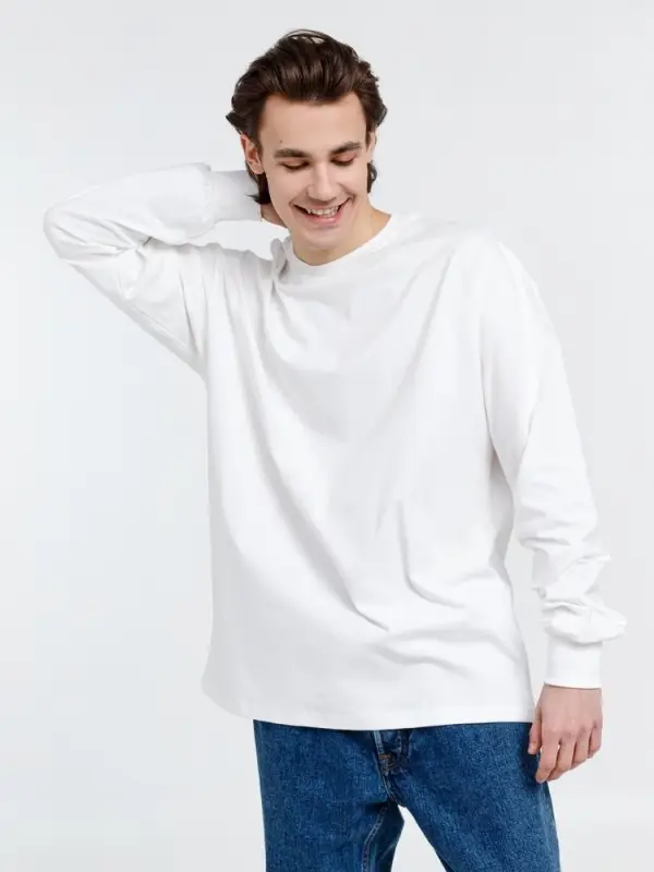 Футболка оверсайз унисекс Сity Sapiens, молочно-белая, размер S Футболка оверсайз унисекс Сity Sapiens, молочно-белая, размер S