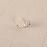 Стол круглый, 90&times;90&times;75 см, пластиковый, бежевый