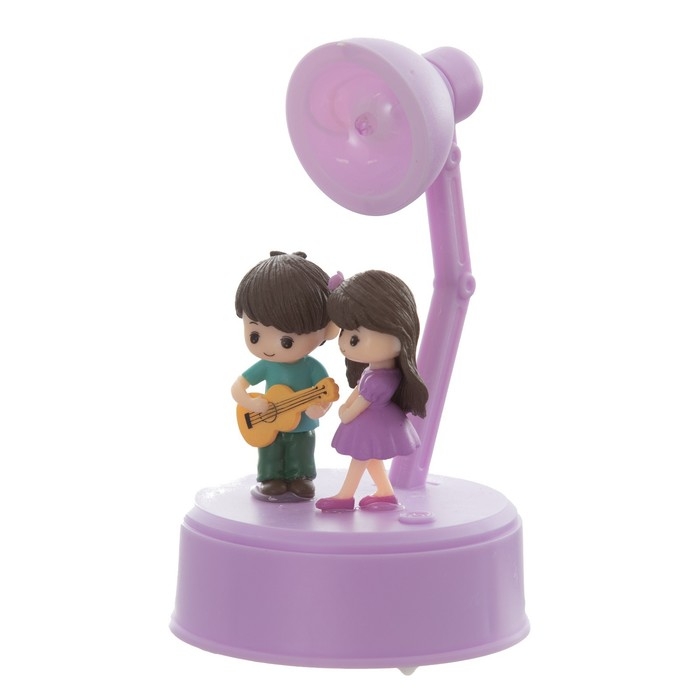 Ночник Ночник "Романтика" LED от батареек 3хААА 7,7х7,5х12,5 см RISALUX