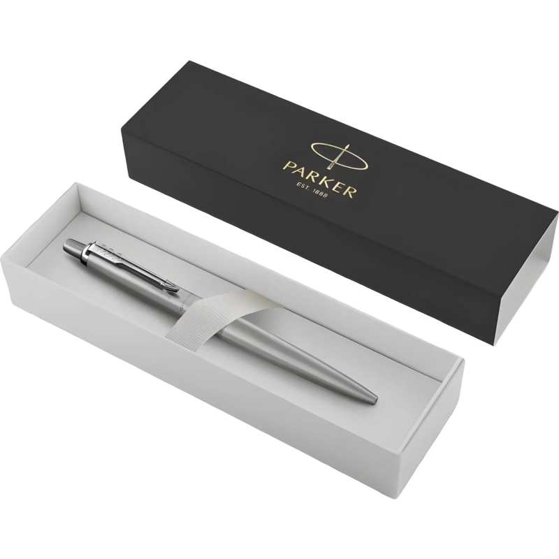 Ручка шариковая автоматическая Parker Jotter XL Grey 1мм син подар 2122756