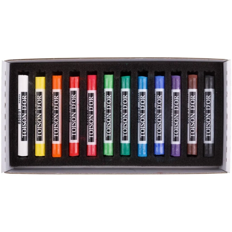 Пастель сухая худож. TOISON D`OR SOFT 8512 12цв/наб карт 8512012005KS