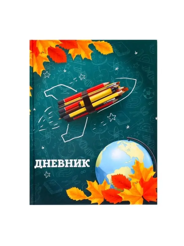 Дневник школьный для 1-11 классов, &laquo;Школа&raquo;, твёрдая обложка 7БЦ, глянцевая ламинация, 40 листов