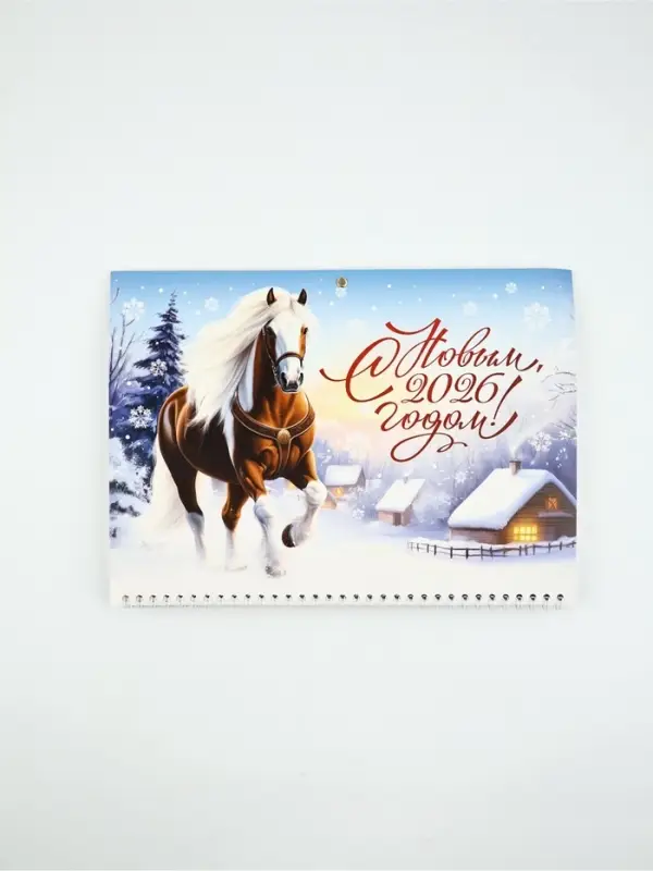 Календарь квартальный «С новым 2026 годом!» Календарь квартальный «С новым 2026 годом!»