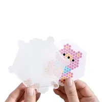 Аквамозаика "Розовые животные" 4 фигурки