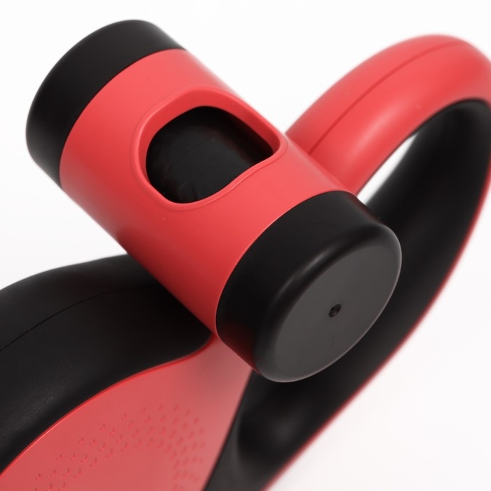 Рулетка Пижон Premium с поводком-лентой 5 м, контейнером под пакеты и 15 пакетов, до 50 кг Рулетка Пижон Premium с поводком-лентой 5 м, контейнером под пакеты и 15 пакетов, до 50 кг