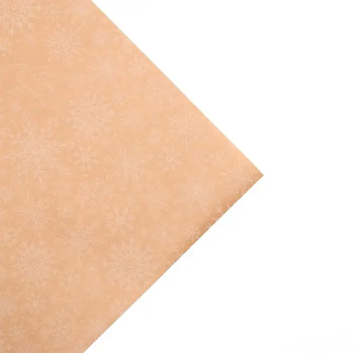 Бумага упаковочная крафтовая «Снегопад», 50 х 70 см Бумага упаковочная крафтовая «Снегопад», 50 х 70 см