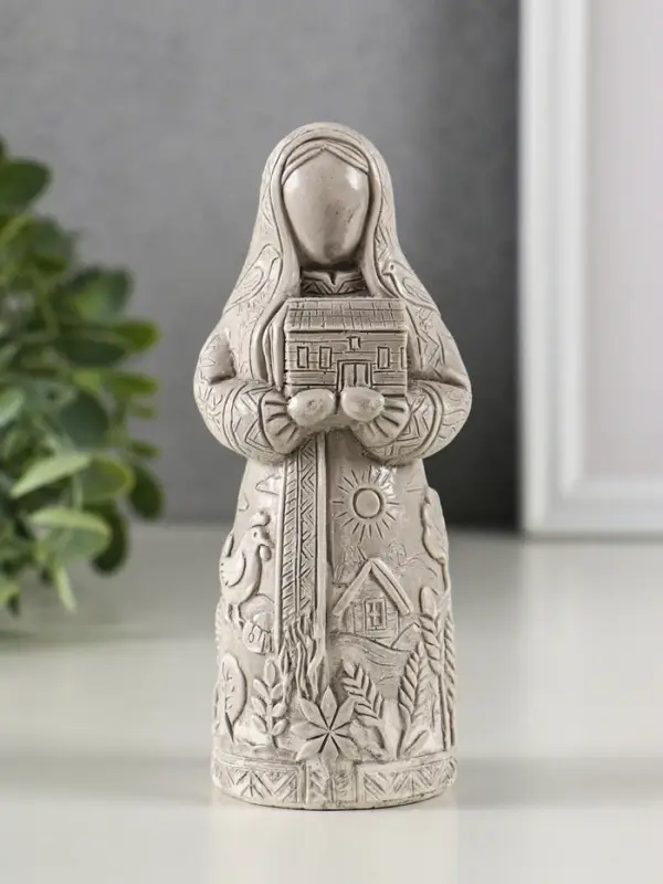 Фигура гипс  Фигура гипс "Берегиня Материнской Земли" 13х6 см, под камень