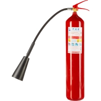 Огнетушитель углекислотный ОУ-5 ВСЕ (ЗПУ Латунь) 1 шт